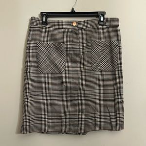 Women’s 10 Ellen Tracy Collection Plaid Skirt